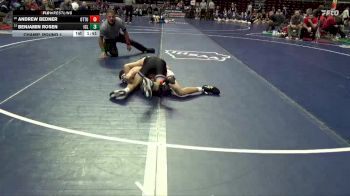 3A-120 lbs Champ. Round 1 - Benjamin Rosen, Iowa City, Liberty vs Andrew Bedner, Ottumwa