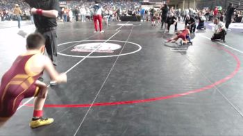 62 lbs Cons. Round 3 - Dominik Vela, Moses Lake Wrestling Club vs Beau Babka, Twin City Wrestling Club