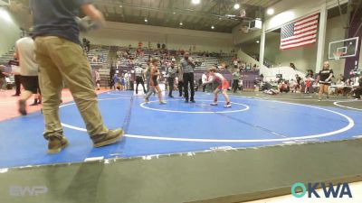 73 lbs Rr Rnd 5 - Bentley Hughart, Raw Wrestling Club vs Kendall Dean, Morris Wrestling Association