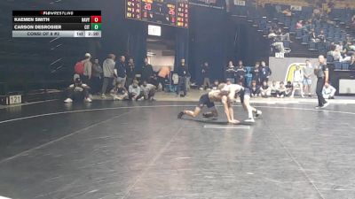 149 lbs Consi Of 8 #2 - Kaemen Smith, Navy vs Carson DesRosier, The Citadel