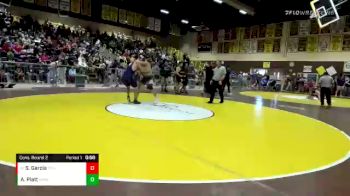 170 lbs Cons. Round 2 - Sergio Garcia, Desert Hot Springs vs Alex Piatt, Vista Murrieta