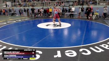 86 lbs Round 3 - Bechler Metcalf, Soldotna Whalers Wrestling Club vs Evan Perkins, Nikiski Freestyle Wrestling Club