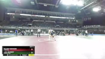 182 lbs Quarterfinal - Levi Bussey, Granite Bay vs Elijah Watson, Turlock