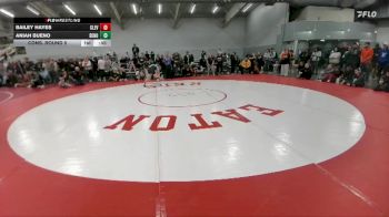 115 lbs Cons. Round 5 - Bailey Hayes, Cleveland vs Aniah Bueno, Denver North