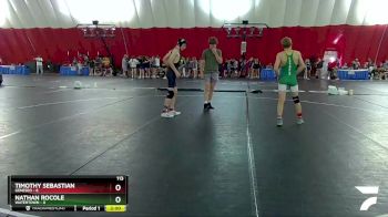 113 lbs Round 2 (16 Team) - Timothy Sebastian, Geneseo vs Nathan Rocole, Watertown