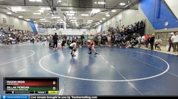 125 lbs Cons. Semi - Mason Redd, Logan Grizz vs Dillan Morgan, Timpanogos Wrestling