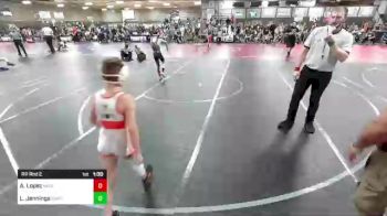 70 lbs Rr Rnd 2 - Andres Lopez, NM Gold vs Luke Jennings, Chaparral WC