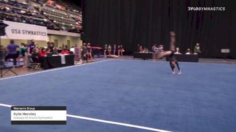 Kylie Hensley - Women's Group, Dubuque All Around Gymnastics - 2021 Women's Xcel Region 4 Championships