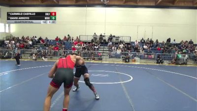 Quarterfinal - Carmelo Castillo, UNLV Men vs David Arroyo, NCWA Menlo College Men