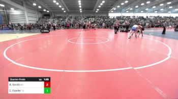 160 lbs Quarterfinal - Benjamin Smith, MD vs Cy Fowler, TN