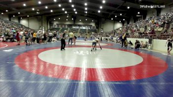 90 lbs Quarterfinal - Owen Penland, Dendy Trained Wrestling vs Emerson Hill, Troup Wrestling