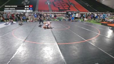 132 lbs Casey Watts, Washington 1 HS Boys vs Tristan George, New Mexico HS Boys