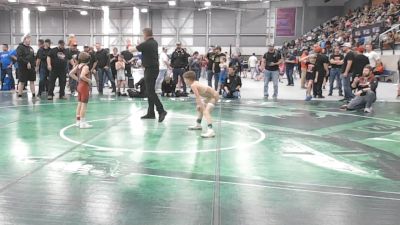 59 lbs 1st Place Match - Connor Cihlar, No Nonsense Wrestling vs Trenton Boisa, Warriors Of Christ WOC- Wrestling