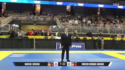 Vinicius Henrique Andrade vs Marcus J Benham 2025 Pan Jiu Jitsu IBJJF Championship