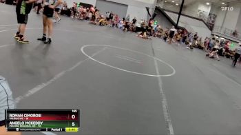 165 lbs Round 3 (8 Team) - Angelo McKeddy, Pocono Regional WC vs Roman Cimorosi, Validus WC