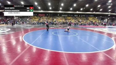 75 lbs Cons. Round 6 - Weston Hinebauch, Glendive Mat Devils vs Jax Caven, Governor Wrestling