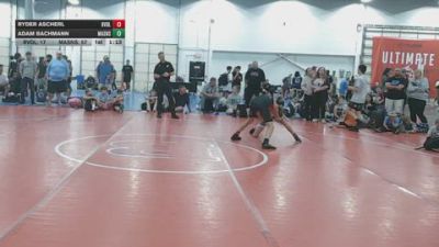 110 lbs Rr Rnd 1 - Ryder Ascherl, Revival Black - BK8E vs Adam Bachmann, Mat Assassins Black - BK8E
