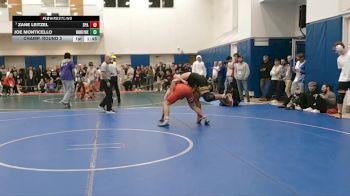 157 lbs Champ. Round 3 - Zane Leitzel, Archbishop Spalding vs Joe Monticello, Hanover Park