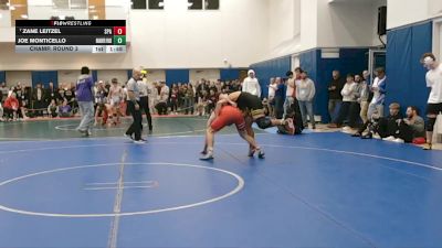 157 lbs Champ. Round 3 - Zane Leitzel, Archbishop Spalding vs Joe Monticello, Hanover Park