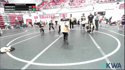 37 lbs Quarterfinal - Owen Harader, Ponca City Wildcat Wrestling vs Amos Boyd, Harrah Little League Wrestling