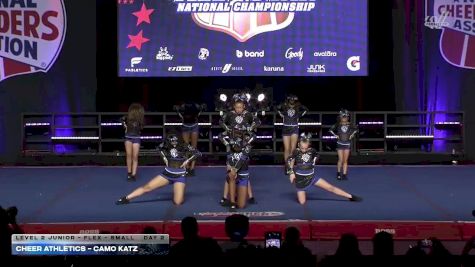 Cheer Athletics - Camo Katz [2026 L2 Junior - Flex - Small Day 2] 2026 NCA All-Star National Championship