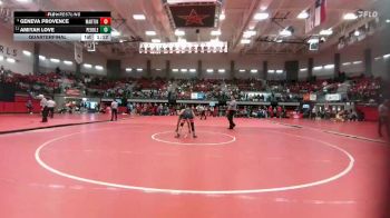 120 lbs Quarterfinal - Geneva Provence, Arlington Martin vs Amiyah Love, Pebble Hills