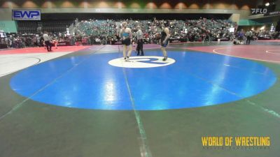 240 lbs Quarterfinal - Mia Nicasio, South Medford Mat Club vs Charley Timms, Khutulun