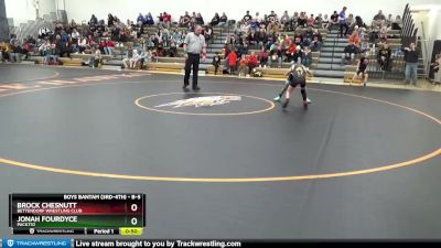 B-5 lbs Quarterfinal - Brock Chesnutt, Bettendorf Wrestling Club vs Jonah Fourdyce, Pack732