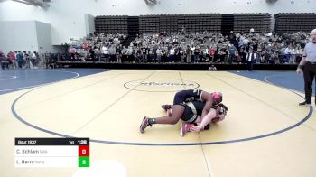 140 lbs Semifinal - Charlize Schlam, Diesel Wrestling Academy vs Lamiah Berry, Orchard South WC