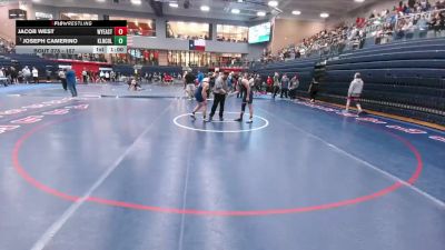 157 lbs Cons. Round 2 - Joseph Camerino, Klein Collins vs Jacob West, Wylie East