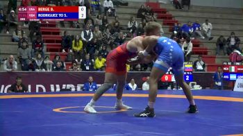 86 kg Gold - Bennett Berge, USA vs Steven Rodriguez, VEN