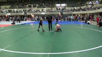 75 lbs Cons. Round 2 - Nikolai Chapman-Nesseth, Flat Earth Wrestling Club vs Renly Valentine, Weigh-In Club