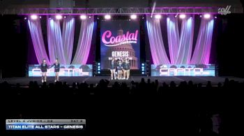 Titan Elite All Stars - Genesis [2026 L4 Junior - D2 Day 2] 2026 Coastal at the Capitol Super Nationals