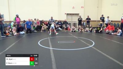 85 lbs Rr Rnd 3 - Mack Apel, OMP K-4 vs Preston Dorn, Ragin Raisins Catawba K-4