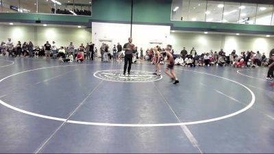 85 lbs Consi Of 8 #2 - Elijah Santiago, PA vs Chase Davis, NC