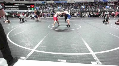 Rr Rnd 1 - Preston Wilson, Webb City Youth Wrestling vs Jax Vanderfeltz, Tri Cap