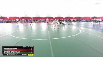 111-112 A Round 2 - Jake Baughman, LeRoy Panthers vs Zander Baehnman, Weyauwega-Fremont