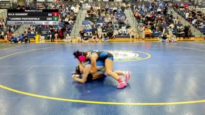 130 lbs Cons. Round 4 - Lauren Porterfield, Connellsville vs Ella Daubert, Nazareth Area Hs