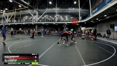 115 lbs Round 3 (8 Team) - Eli Harrigan, AACO Allstars vs Alex Barnhart, VA Patriots