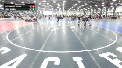 152 lbs Round Of 32 - Mason Boulanger, WI vs Hans Gilfoil, PA