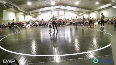 40 lbs Consi Of 8 #2 - Karsyn Filby, Collinsville Cardinal Youth Wrestling vs Bentley Campbell, Broken Arrow Wrestling Club