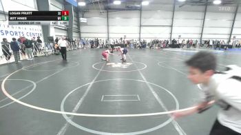 112 lbs Round Of 128 - Logan Pruitt, SC vs Jett Hines, WV