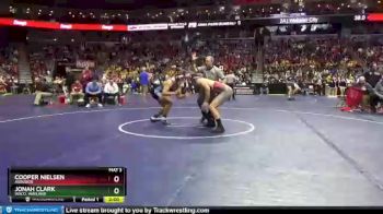 1 lbs Quarterfinal - Jonah Clark, WACO, Wayland vs Cooper Nielsen, Audubon