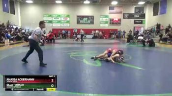 111 lbs Champ. Round 1 - Anassa Ackermann, Arbor View vs Ella Parker, Spanish Springs