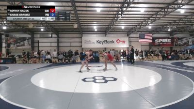 86 kg Champ. Rd Of 64 - Adrian Gacek, Clarion RTC vs Chase Kranitz, Pittsburgh Wrestling Club