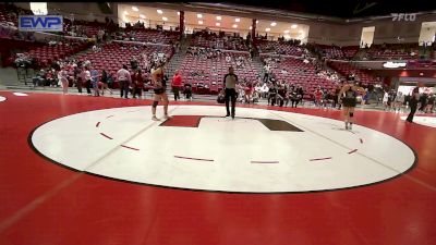 130 lbs Rr Rnd 2 - Elizabeth Bogan, Searcy High School vs Josaline Blevins, Stilwell High School Girls