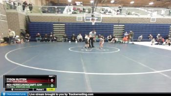 50 lbs Champ. Round 1 - Rex Ferrojavascript:g1MainMenuItem, Caldwell Wrestling Club vs Tyson Rutten, Small Town Wrestling