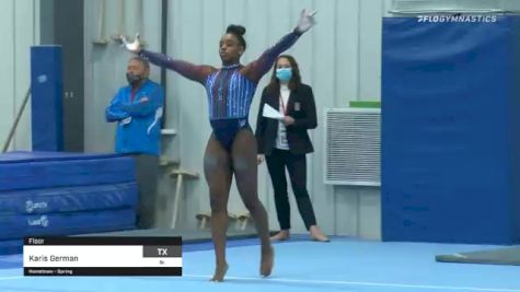 Karis German - Floor - 2021 American Classic and Hopes Classic