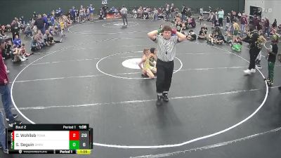 70 lbs Semis (4 Team) - Sophia Seguin, Summerville vs Charles Wohlleb, Palmetto State Wrestling Academy