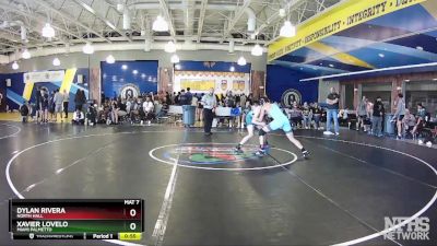 138 White Cons. Round 2 - Dylan Rivera, North Hall vs Xavier Lovelo, Miami Palmetto